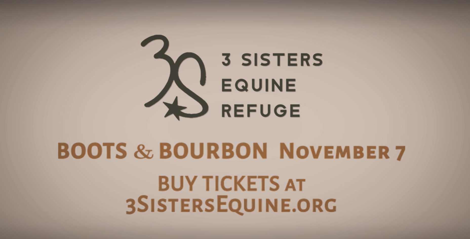 3 Sisters Equine Refuge - Boots and Bourbon Event