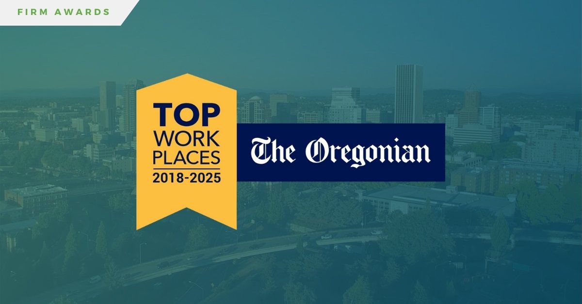 Logo of The Oregonian's 'Top Workplace' award