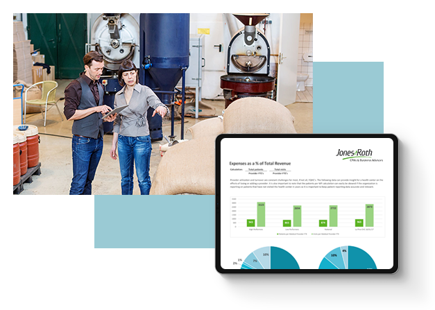 Photo of a production floor of a private business